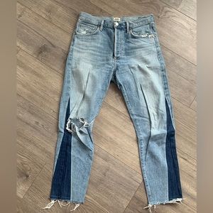 Citizens of Humanity Liya Jeans size 26 high rise classic fit crop